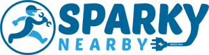 Sparky Nearby Logo Header